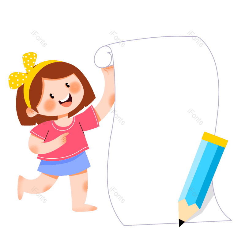 学习图片,开学季元素,学生PNG,扁平风免抠素材